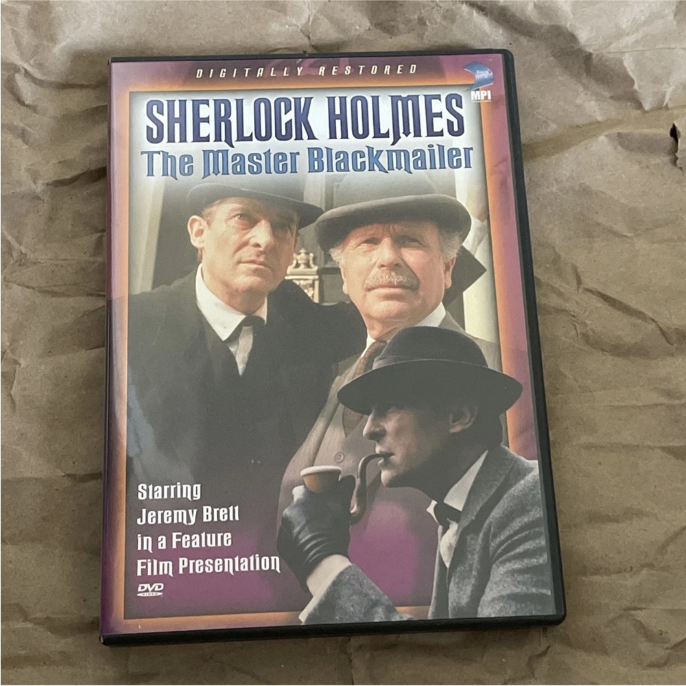 Sherlock Holmes: The Master Blackmailer DVD